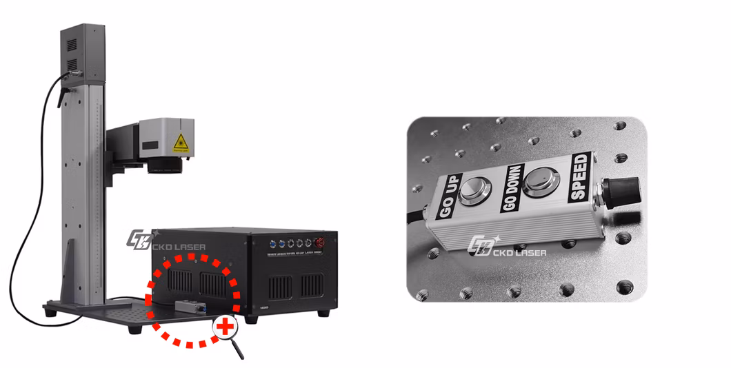 Laser Marking Machine (LS-P3500) for Metal/Pipe LCD Screen/ Textile/Pipe/Sheet/Ceramic/Semiconductor Wafer/IC Grain/Sapphire/Polymer Film/PVC/PP/PE/PPR/Profi