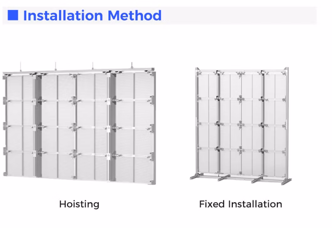 Legida P7.5 P10 P15 Full Color Indoor PCB Board Flexible LED Film Soft Curved Curtain High Transparent LED Screen