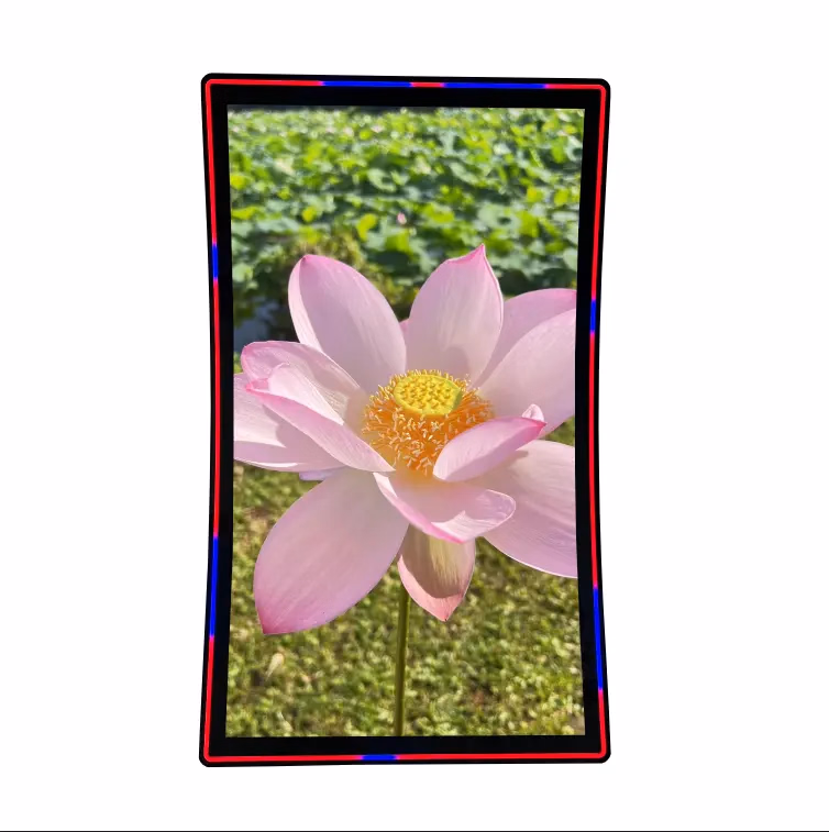 43 Inch Capacitive 1080P 2K/ 4K LED IPS Display Casino Flat / Curved Online Gaming Slot Machine Monitor with Aluminum Frame Touch Screen