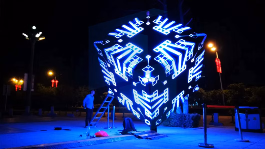 Full Color Indoor Special Shaped Customized Creative LED Display Screen