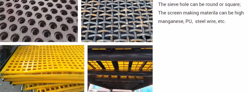 Large Vibrating Screen Circular Rotary Vibration Screen Sieve