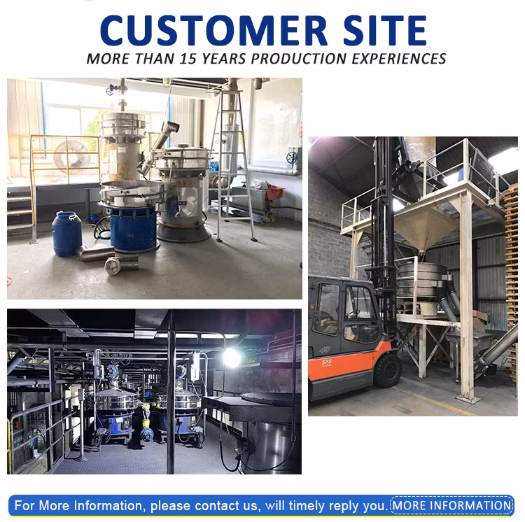 Ultrafine Circular Rotary Granule Powder Ultrasonic Vibrating Screen Vibrating Sifter Machine for Flour Pharmaceutical Industry