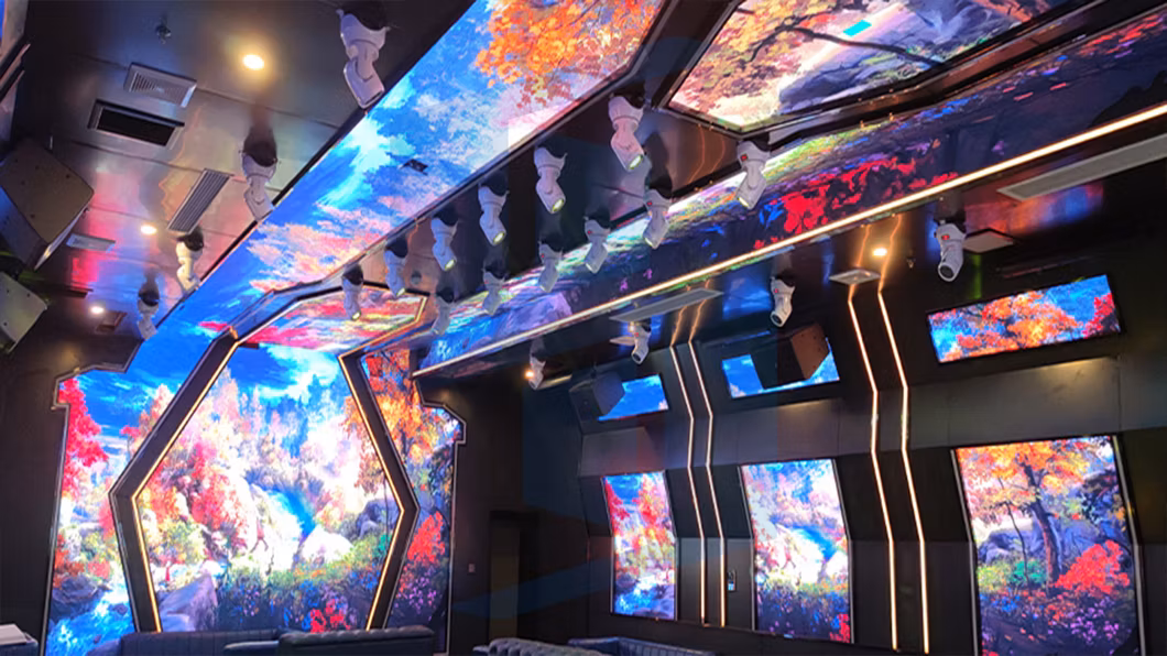 Full Color Indoor Special Shaped Customized Creative LED Display Screen