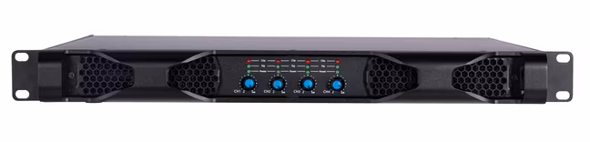2-Channel Digital High-Performance Amplifier D Class with XLR Inputs Stereo Bridge Power for Power Professional Amplifier D Class 1u