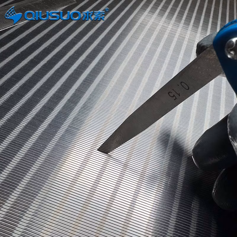 Johnson Curved Wedge Wire Screens with 0.17mm Screen Slot of 50 Degrees Arc