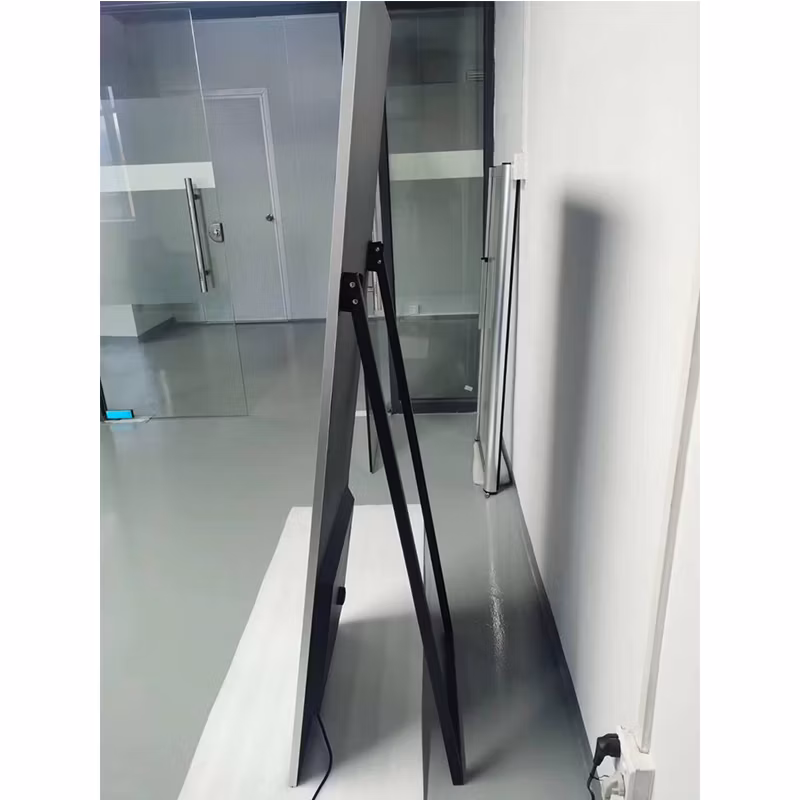 Shenzhen Manufacturer 75 Inch Large Signs Advertising Kiosk LCD Video to Advertise in Retail Stores Speaker Bar Screen