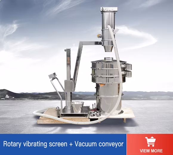 Gaofu Buckwheat Monosodium Glutamate New Design Circular Tumbler Vibratory Screen Machine