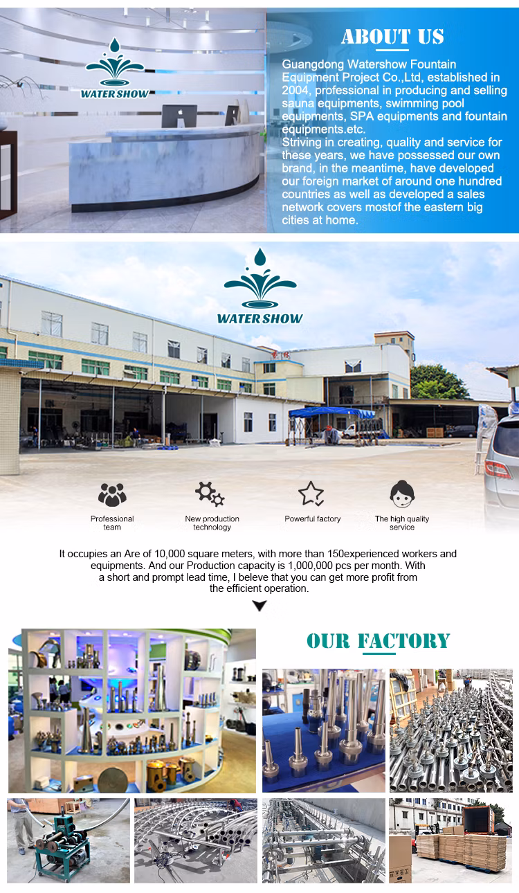 Laser Projector Show Water Screen Movie Fountain Chinese Manufacturer