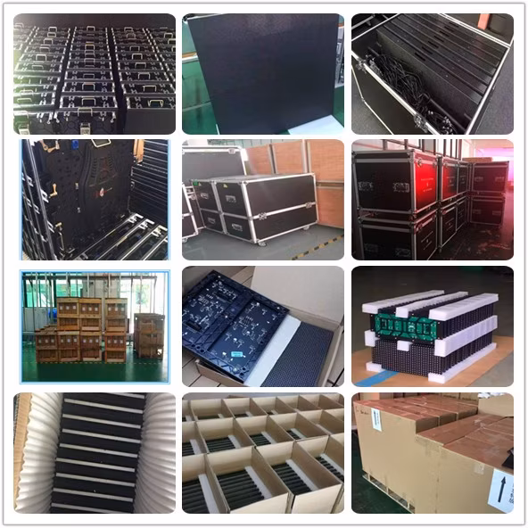 Versatile RGB LED Display Screen with Waterproof Cardboard Design