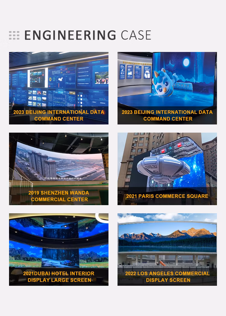 Large Building Glass Curtain Wall HD Factory Price Curved LED Video Wall Display Screen Module for Advertising