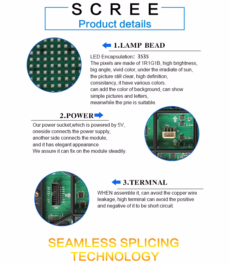 HD Digital Billboard Full Color LED Advertising Display Outdoor Flexible P4 P10 LED Screen Panel