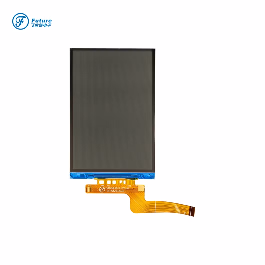 Flexible Custom 3.5 Inch 320X480 Color Display LCD Monitor TFT with White LED Backlight