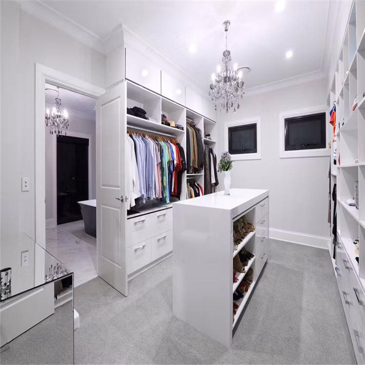 Modern Design Indoor Decorationsliding Wardrobe Office Wooden Wardrobe Cabinet