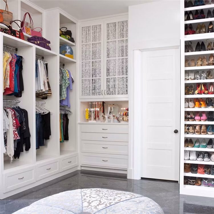 Modern Design Indoor Decorationsliding Wardrobe Office Wooden Wardrobe Cabinet