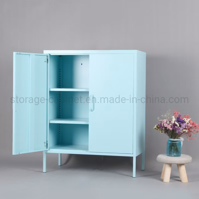 Home Living Room Kids Cheap Foldable Corner Cabinet Baby Cupboard Price