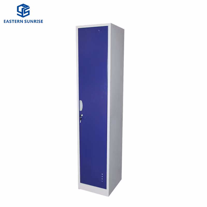 Metal Single Door Bedroom Wardrobe Furniture