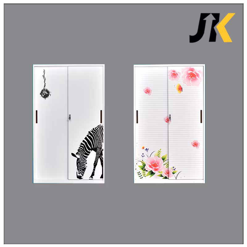 Bedrooms Plastic Fabric Sliding Door Baby Wardrobe Folding Cupboard