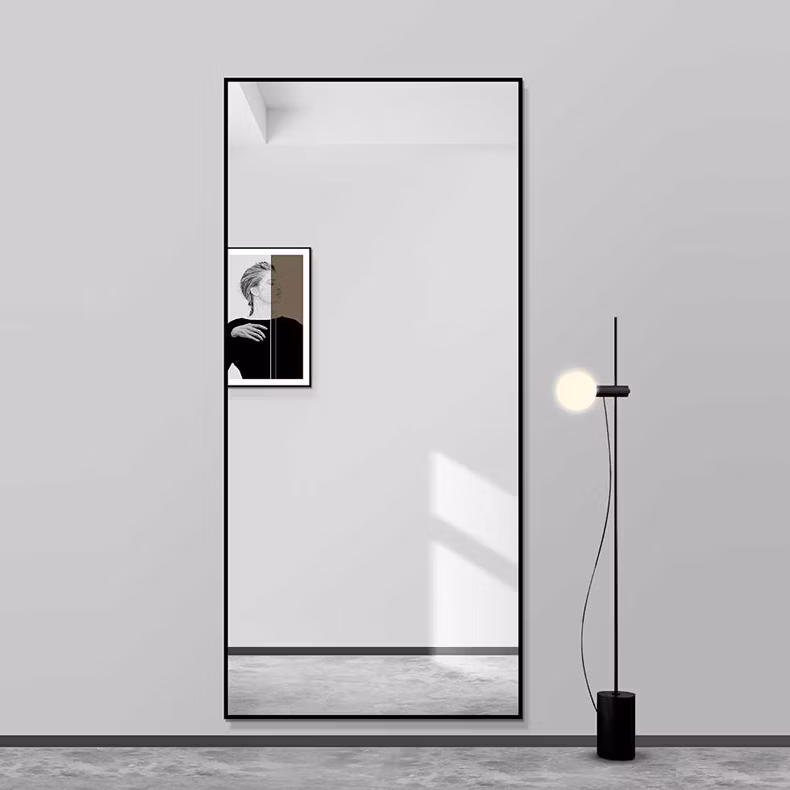 Large Rectangular Metal Frame Full Length Bedroom Living Room Dressing Mirror