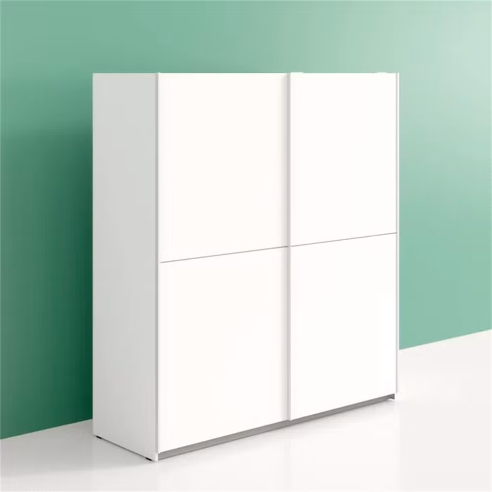 Bedroom Home Furniture White Wooden Armoire Living Room Wardrobe
