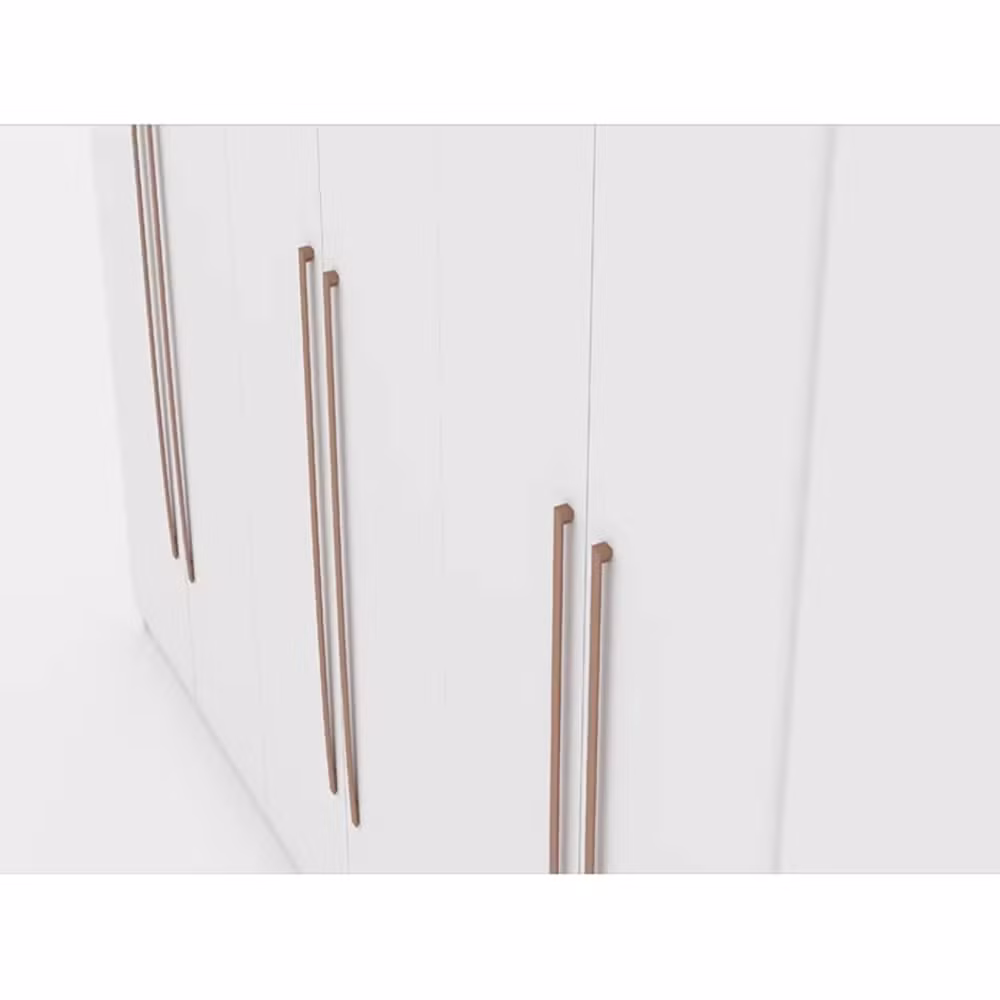 Wholesale Modern Freestanding Wardrobe Closet White Shoe Cabinet Bedroom Furniture