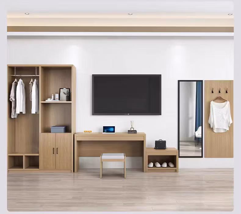 Elegant Hotel Wardrobe Table Nightstands Luxury Table Nightstand Collection Hotel Bedroom Wardrobe Table Sets