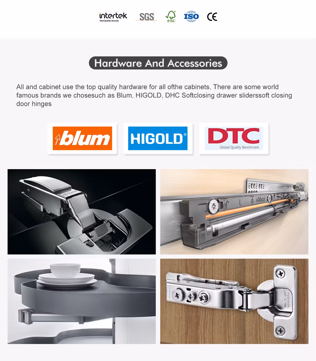 PA Commercial Full Materials Hotel Project Automatic System Furniture Compact Design Small Mini Kitchen Cabinets