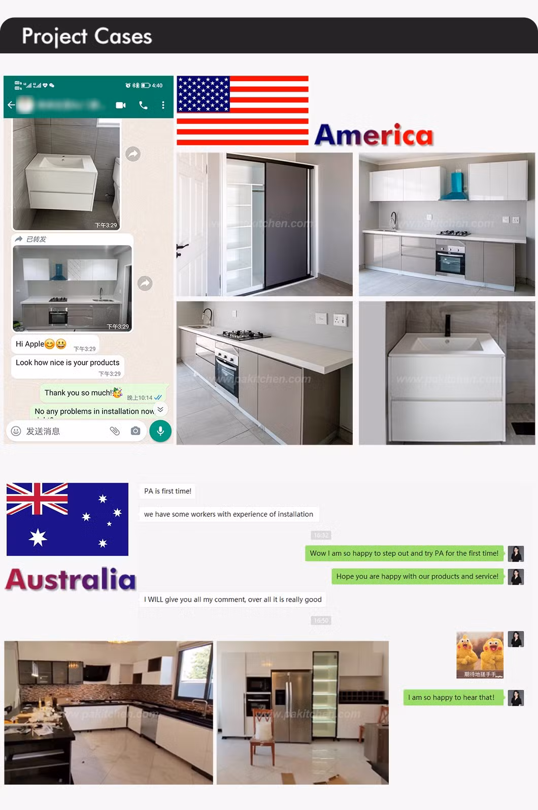 PA Customized Modern Clothes Design Bedroom Furniture Three Door Mobile Closet Wooden Cabinet Sliding Door Wardrobe