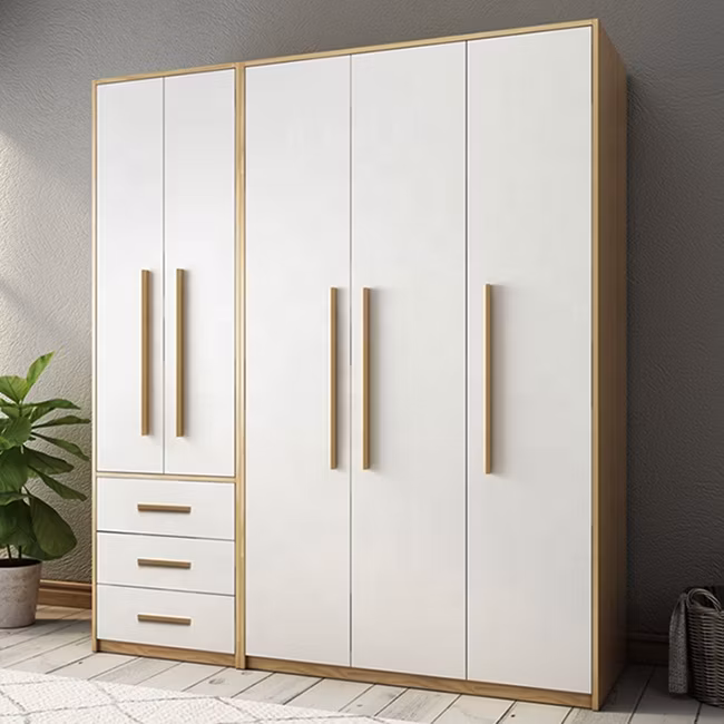 Wooden Clothes Closet Drawer Bedroom Armoire Organizer Big Closet