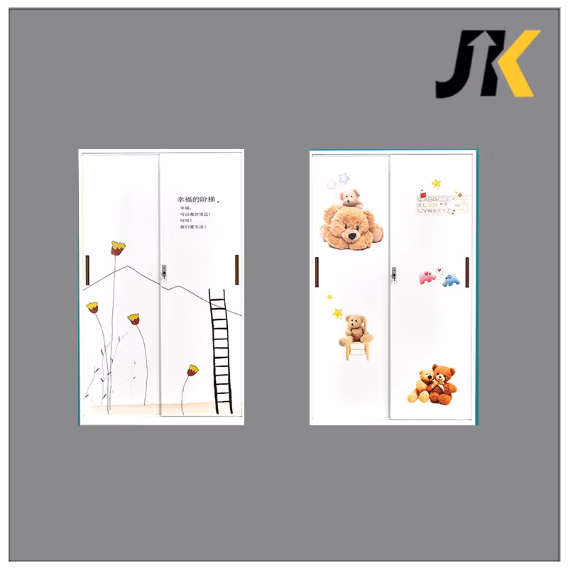 Bedrooms Plastic Fabric Sliding Door Baby Wardrobe Folding Cupboard
