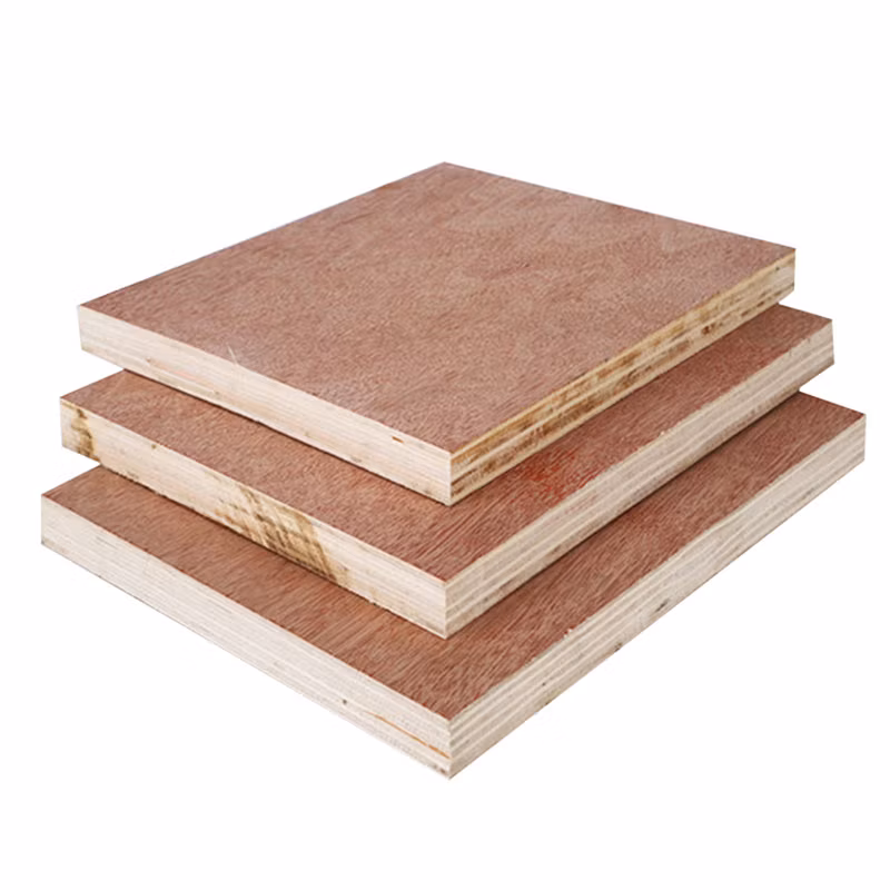 Poplar Core Bintangor Okoume Pencil Cedar Commercial Plywood for Furniture and Construction
