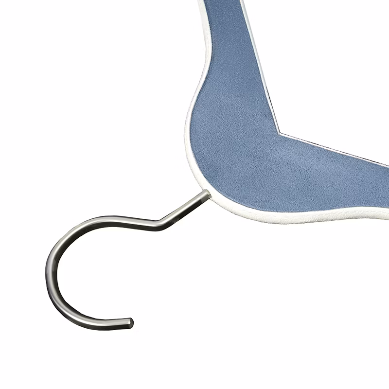 Fashionable Suede, Microfiber, Leather Hanger Set for Premium Wardrobe Organization