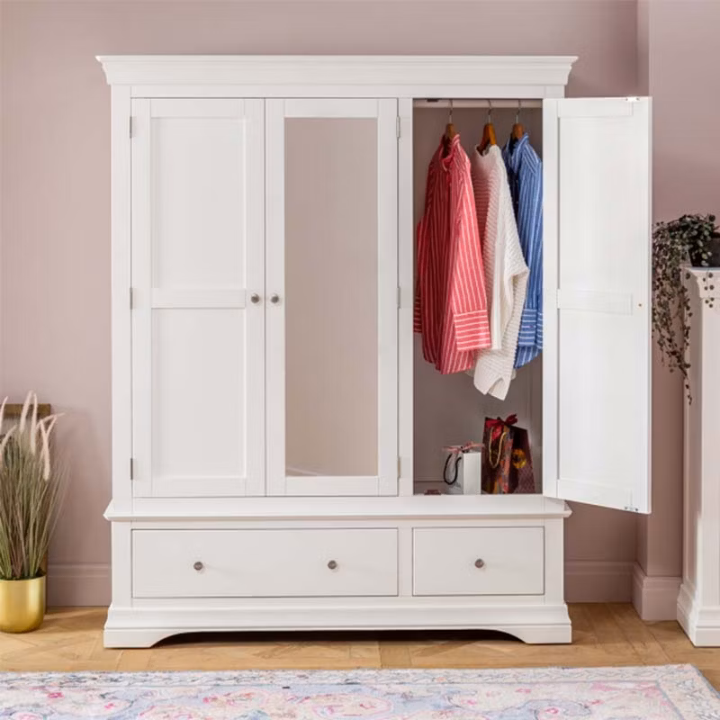 Designs Modern European Cloth Cabinet Wardrobe for Storage Organiser Wood Bedroom Furniture Mini Closet