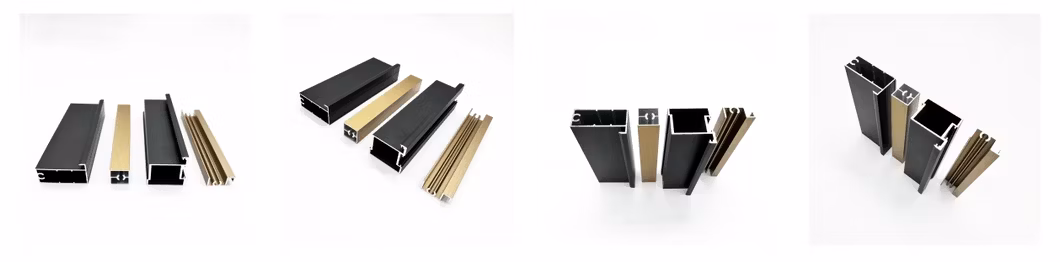 Wholesale Hot Sales Bedroom Furniture Wardrobe Almirah Closet Sliding Door Glass Aluninium Profile