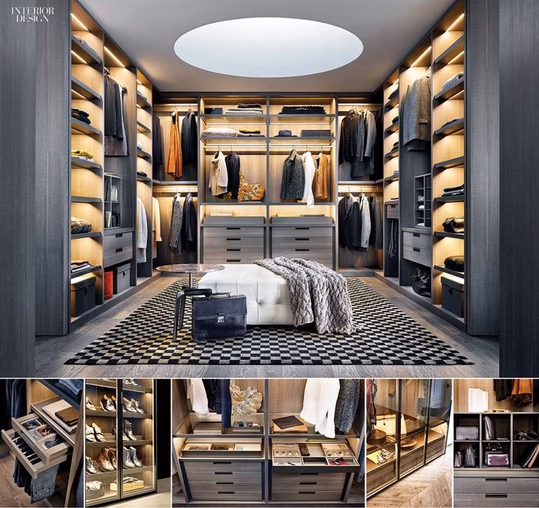 Cbmmart Wholesale Customized Modern Wooden Bedroom Walk in Closets