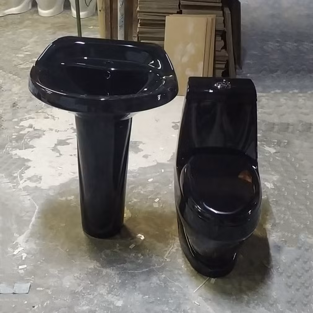 Bathroom One Piece Toilet Sanitary Ware Washdown Water Closet