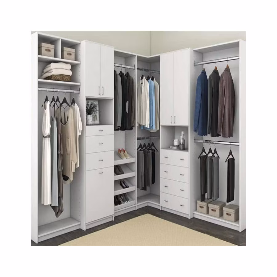 Custom MDF Sliding Door Storage Wardrobe Bedroom Furniture Closet