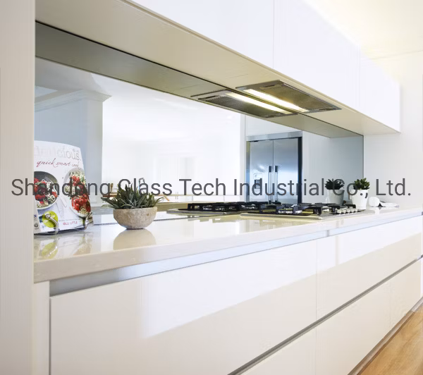 with Higher Reflection and Can Be Tempered as Float Glass, Several Classical Colors Can Be Chosen Temperable Mirror for Splashback, Wardrobes, Size 2440*3660mm