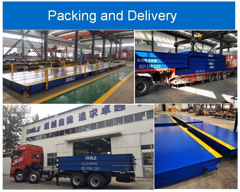 Multipurpose Cattle and Sheep Floor U Beam Platform Scale with Label Printer