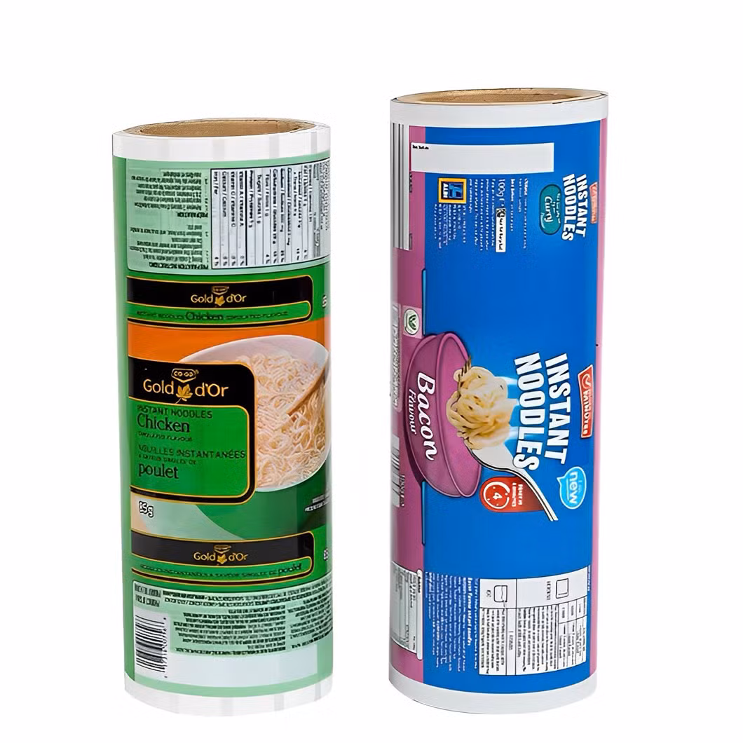 Laminating Material BOPP/VMCPP or Pet/VMPET/PE Snack Packaging Food Grade Plastic Film in Roll Package