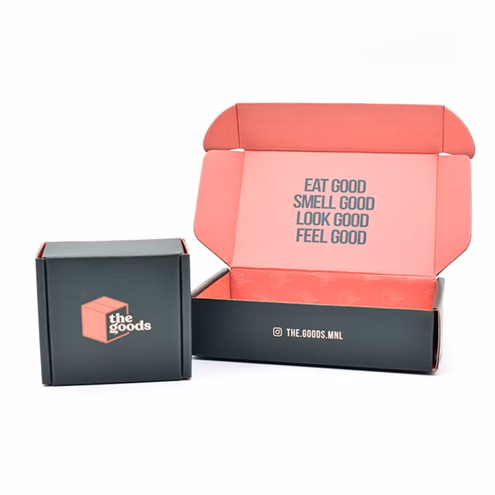Full Color Custom Corrugated Paper Mailer Boxes Packaging for Shipping Biodegradable Mailing Box Packing for Small Business