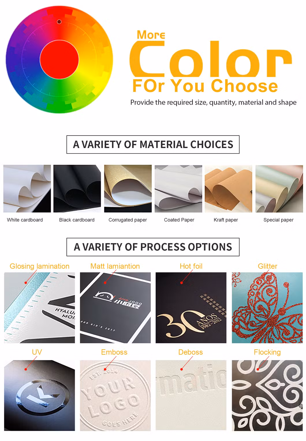 Luxury Gifthandle Custom Color Green Packaging Recyclable Clothing Store Brand Label Wholesale Paper Shopping Bags for Small Business