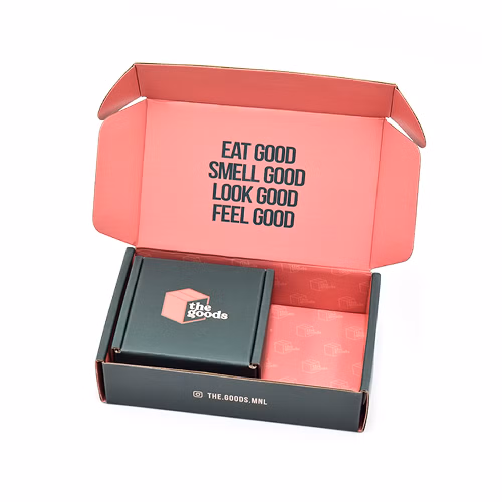 Full Color Custom Corrugated Paper Mailer Boxes Packaging for Shipping Biodegradable Mailing Box Packing for Small Business