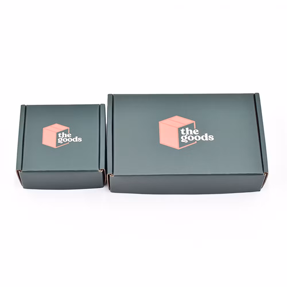 Full Color Custom Corrugated Paper Mailer Boxes Packaging for Shipping Biodegradable Mailing Box Packing for Small Business