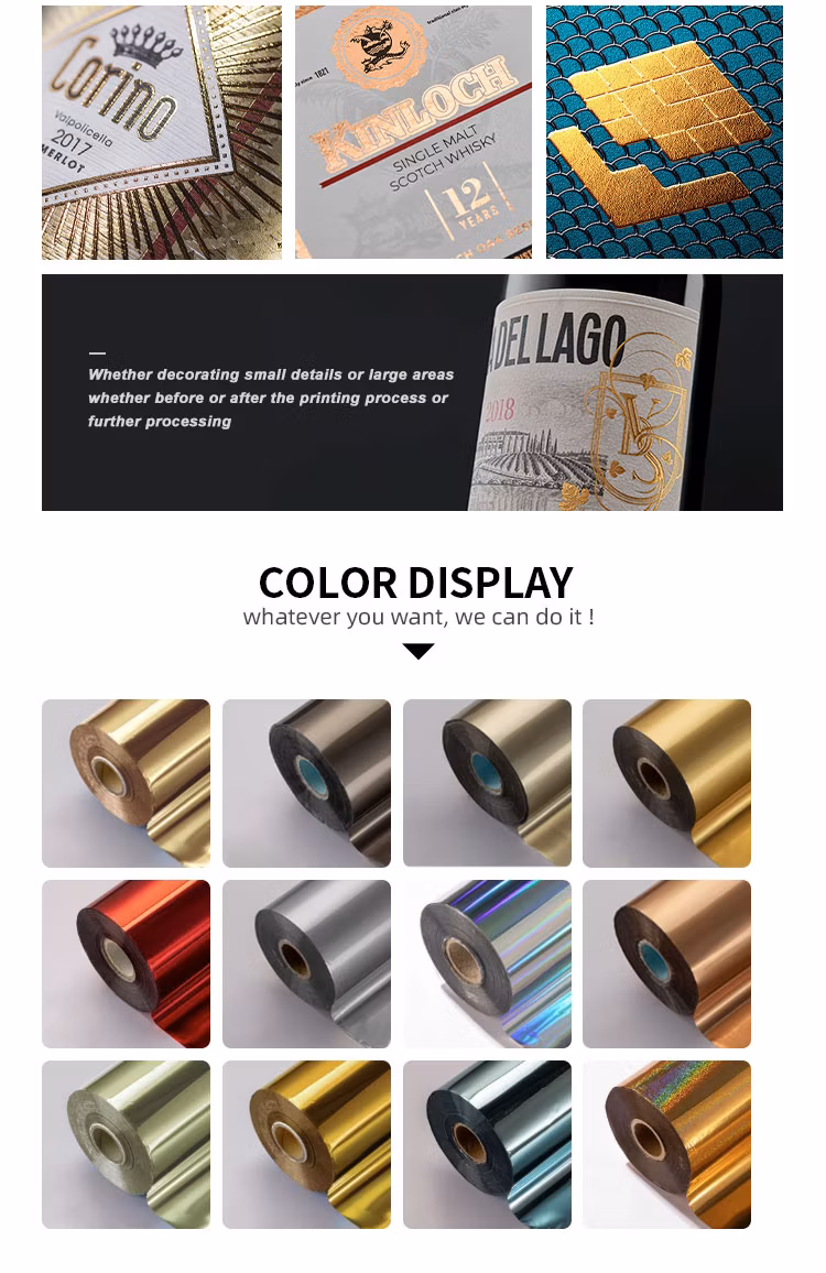Custom Labels 3D Varnish Gold Foil Raised Logo Fashion Design Spot UV Sticker Printing Bottle Champagne Packaging