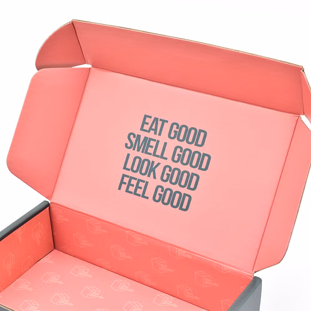 Full Color Custom Corrugated Paper Mailer Boxes Packaging for Shipping Biodegradable Mailing Box Packing for Small Business