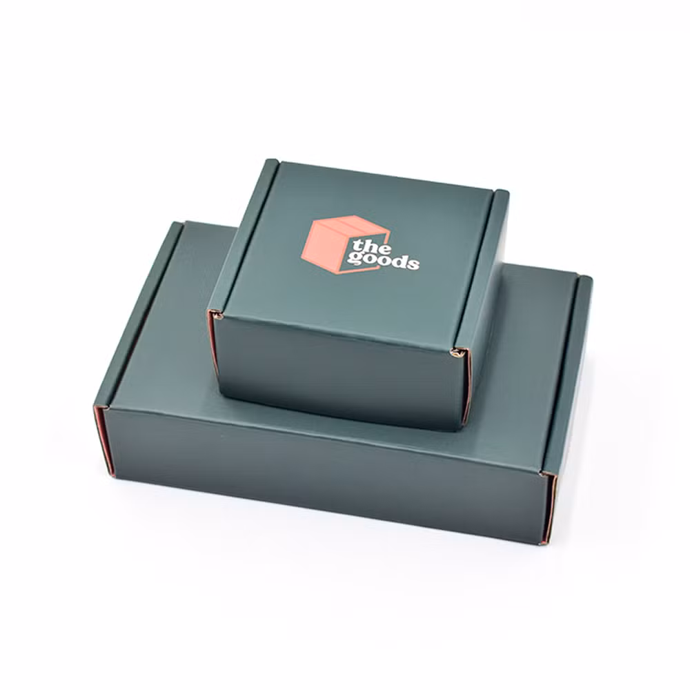 Full Color Custom Corrugated Paper Mailer Boxes Packaging for Shipping Biodegradable Mailing Box Packing for Small Business