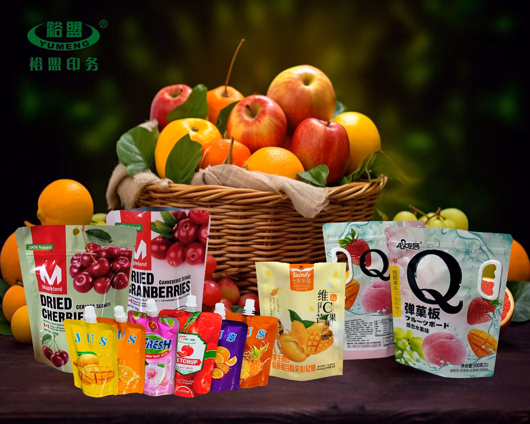 Hot-Selling Good Moisture Proof Plastic Snack Cookie Foods Packaging with Side Gusset