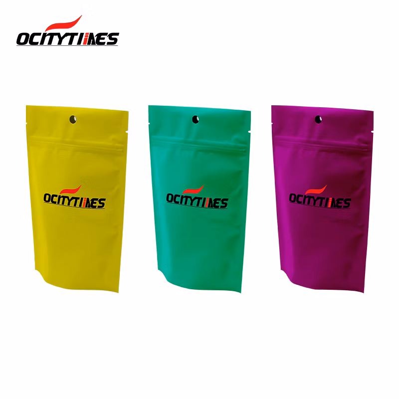 Wholesale OEM Vape Pen Zipper Plastic Customized Color &amp; Style Sealed Packaging Bag