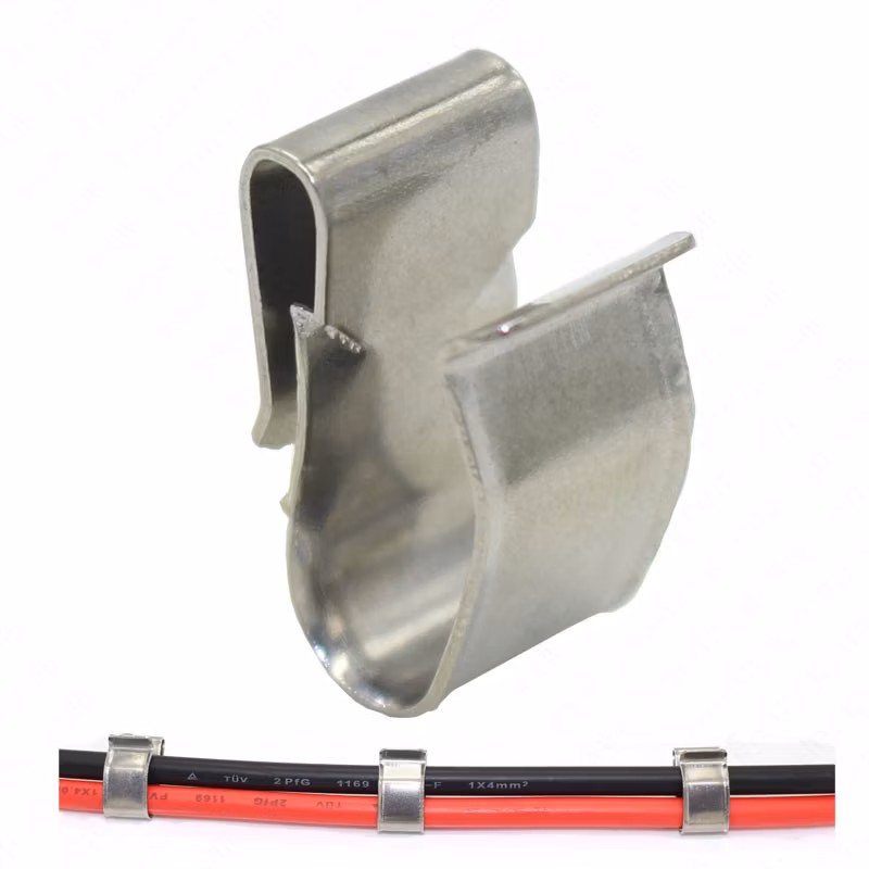 OEM PV Modules Clamp Standing Seam Solar Panel Metal Roof Bracket Clamps