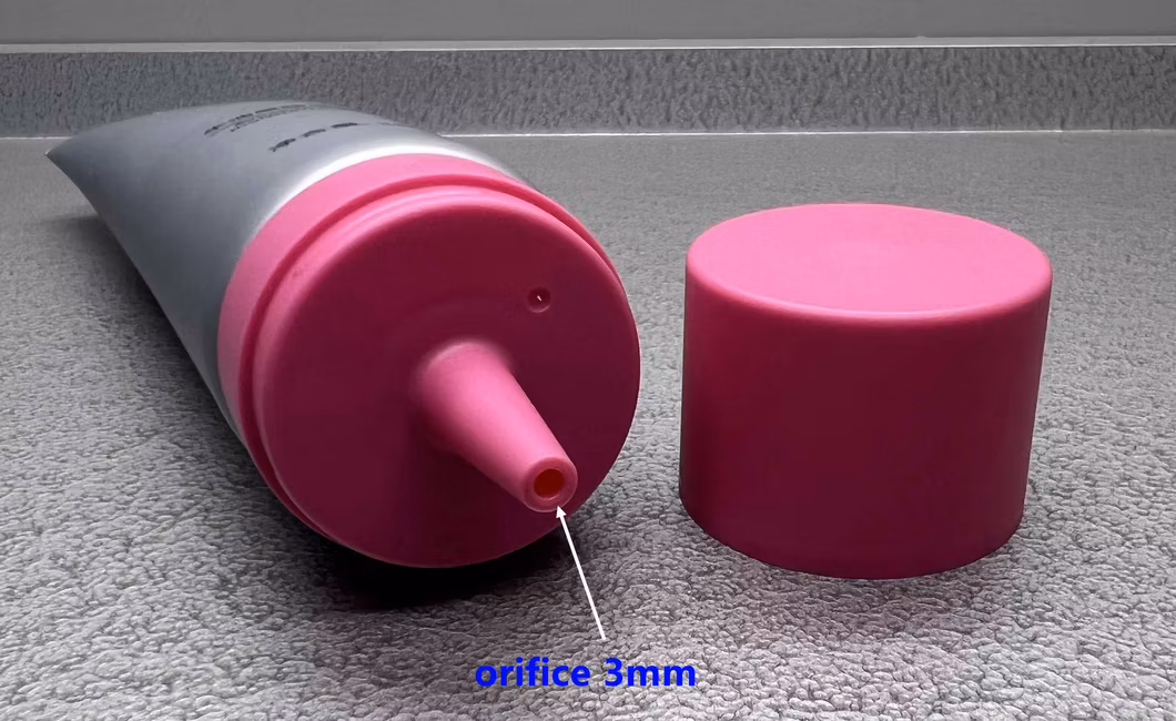 Big Nozzle Tube Hair Care Cosmetic Packaging Plastic Packaging Printed Custom